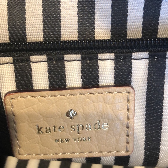 Kate Spade Navy/Tan Leather Purse - Picture 6 of 7